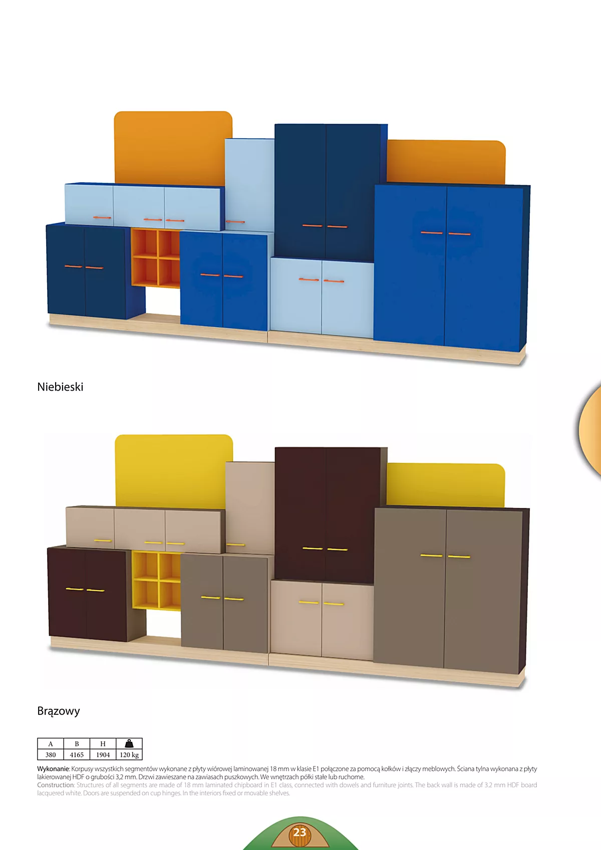 MINE-BOX nowoczesne szafki dziecięce