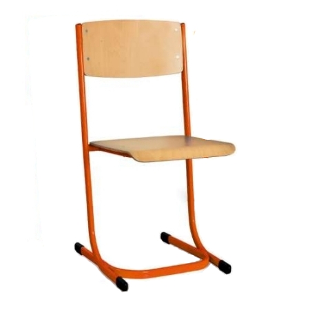 Krzesło szkolne Junak na stelażu owalnym