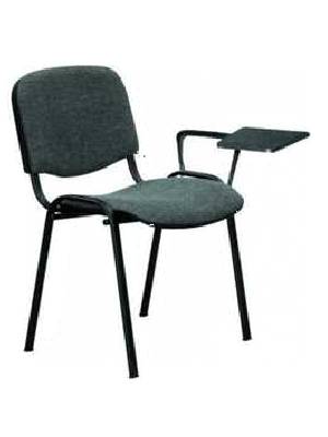 Krzesło ISO tapicerowane z pulpitem uchylnym