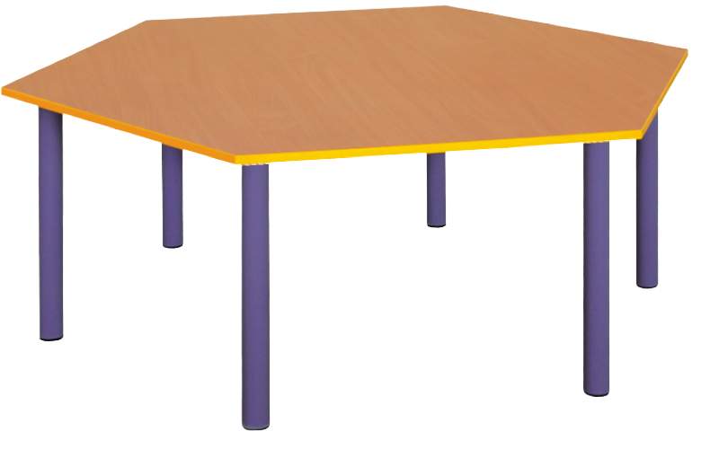 Stół przedszkolny SB-PRIMA 6-boczny