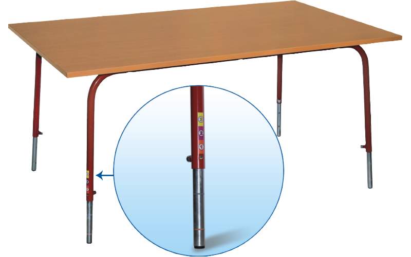 Stół przedszkolny regulowany SB-PRIMA