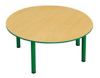 stół przedszkolny puchatek, okrągły