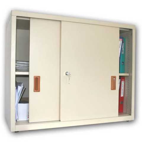 Nadstawka szafy biurowej z drzwiami przesuwnymi NSBP-1000