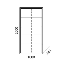 wymiary szafy SB-1000