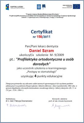 Certyfikat autentyczności