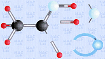 Modele fazy pośredniej reakcji utleniania alkoholu etylowego w powietrzu.