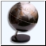 Globus podświetlany fizyczno-polityczny plastyczny