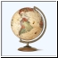 Globus podświetlany polityczny, antique