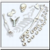 Połowa szkieletu człowieka, niezmontowana, nr kat. 01-022-106