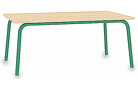 Stół przedszkolny prostokątny SB